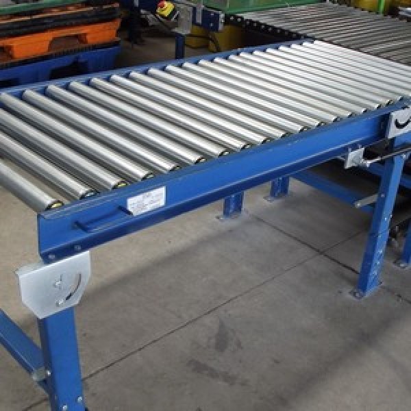 mesa transportadora de rolos