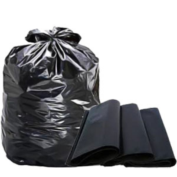 saco de lixo preto