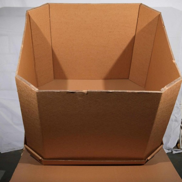 caixa container papelão