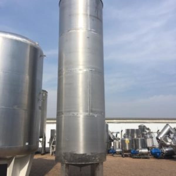 silo de armazenagem inox