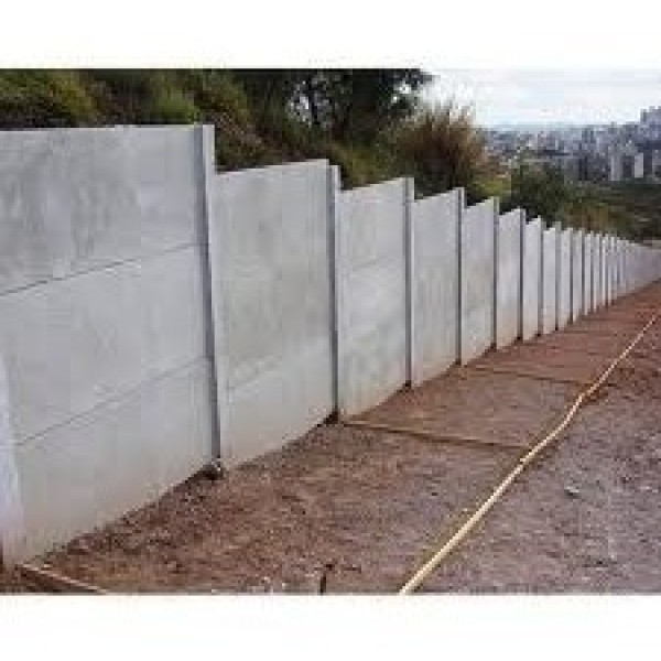 Muro pré moldado