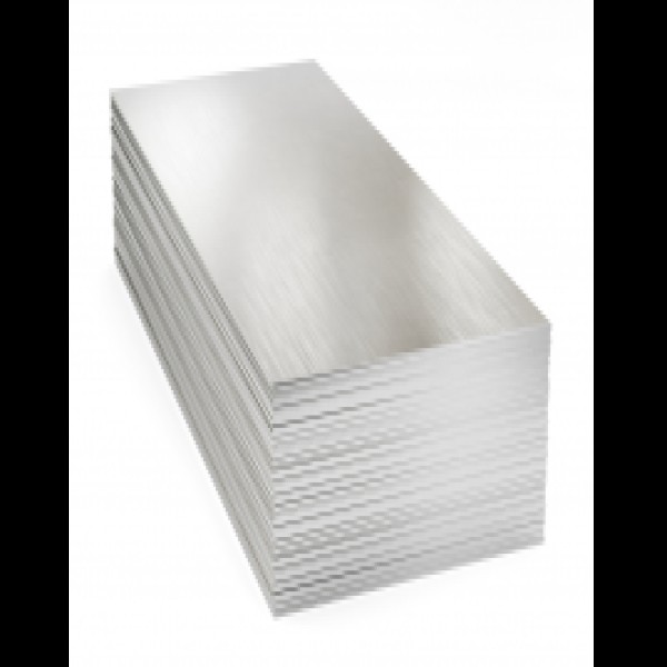 chapa de aço inox cortada