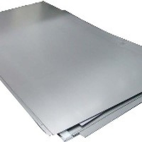 chapa de aço inox cortada
