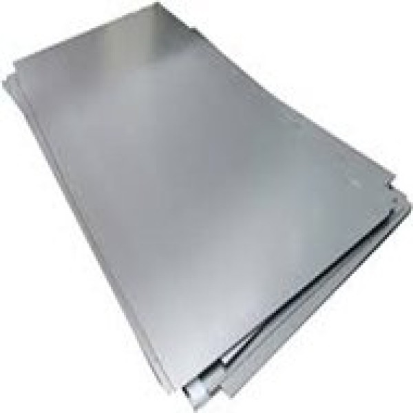 chapa de aço inox cortada