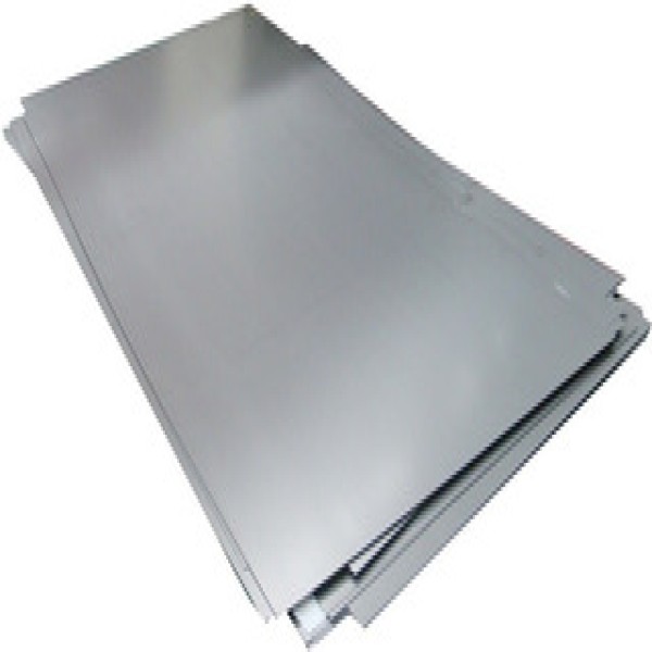 chapa de aço inox cortada