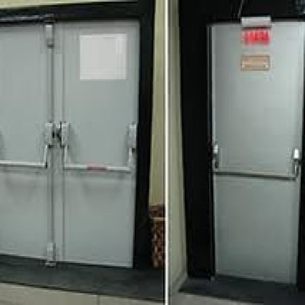 porta corta fogo dupla