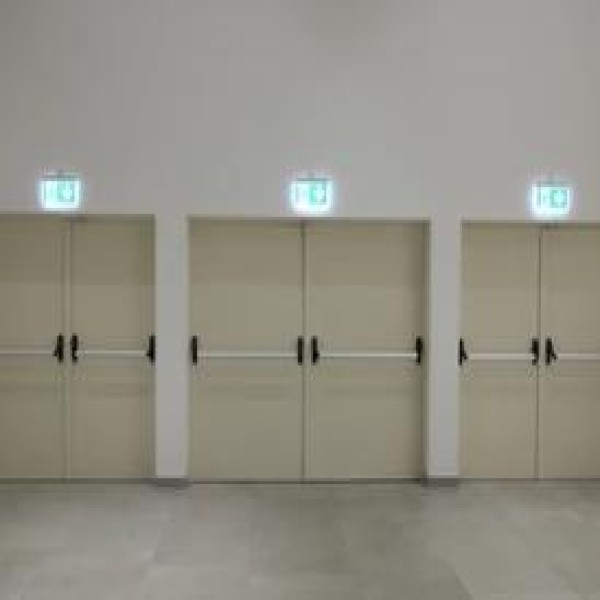 porta corta fogo dupla