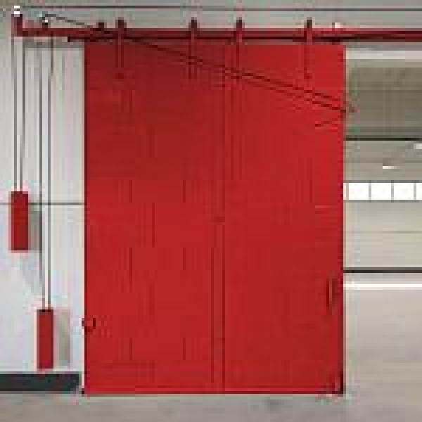 porta corta fogo industrial