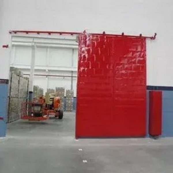 porta corta fogo industrial