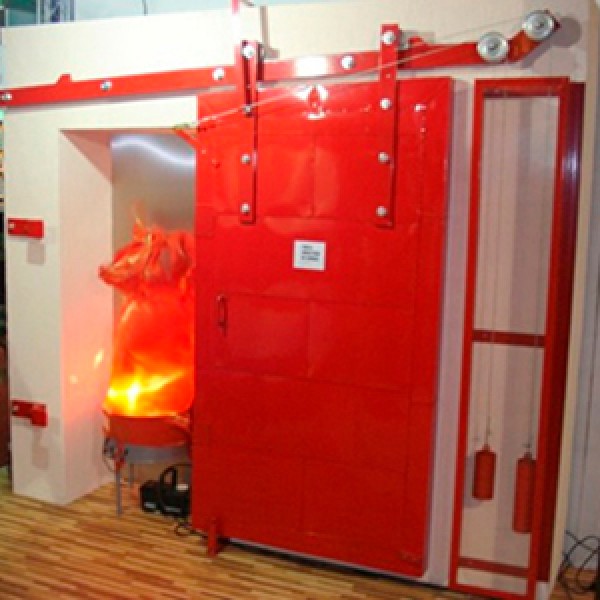 porta corta fogo industrial