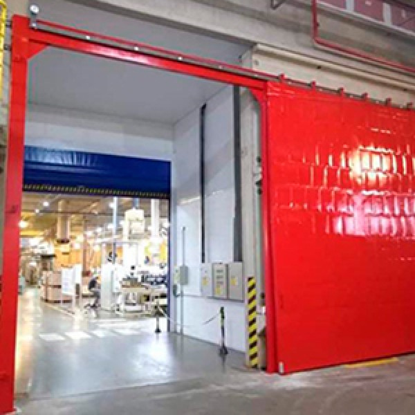 porta corta fogo industrial