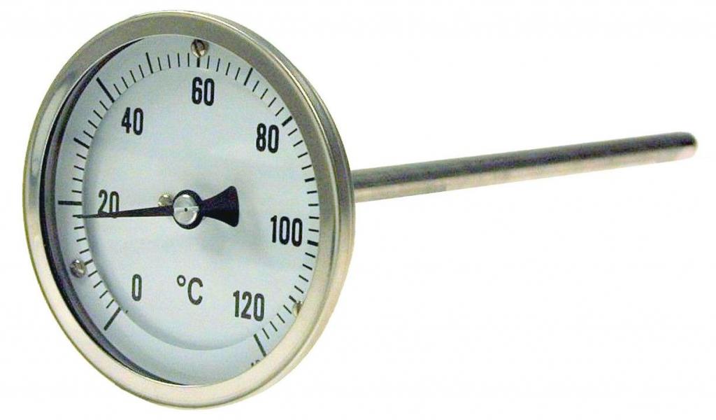 termômetro bimetalico