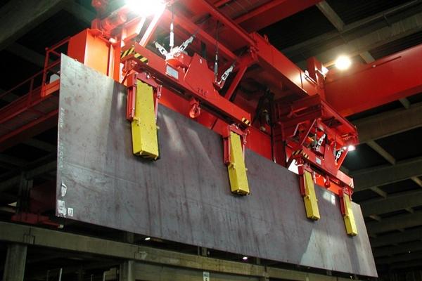 Eletroímã para correia transportadora