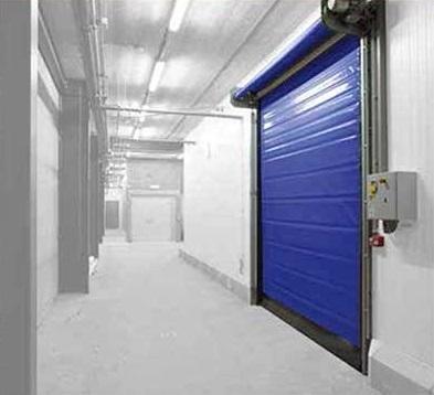 Portas Rapidas De Enrolar Para Camaras Frigorificas Rayflex Portas Flexiveis Ltda