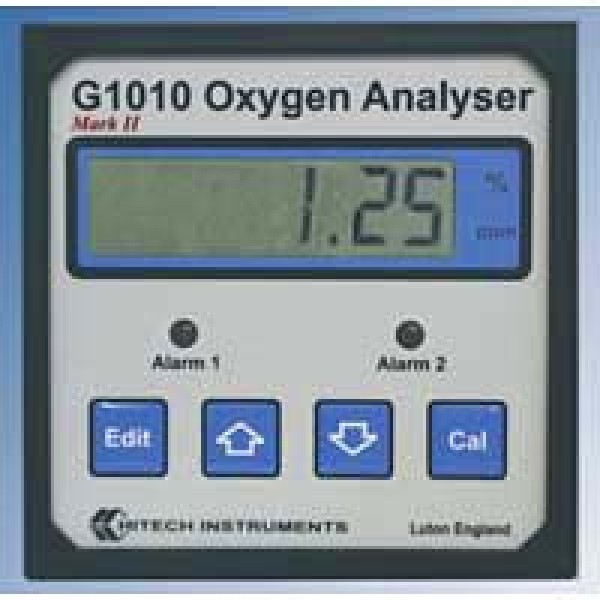 Analisador de oxigênio mede até 0;1 ppm