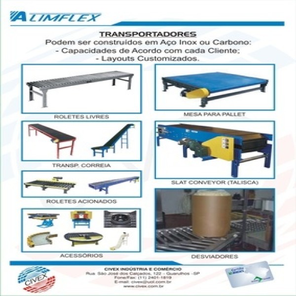 Transportadores de correia