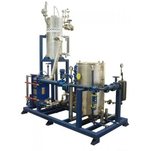 Gerador de vapor a gás industrial