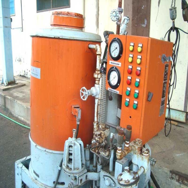 Gerador de vapor a gás industrial