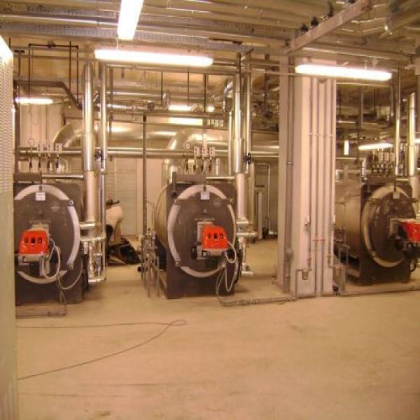 Gerador de vapor a gás industrial