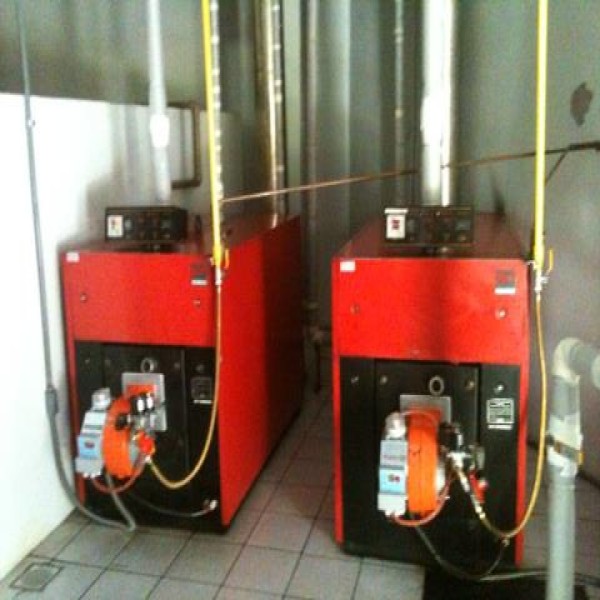 Queimador industrial tipo duto