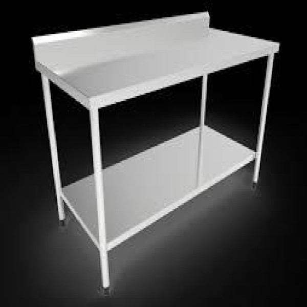 Bancada de inox para cozinha - Soluções Industriais