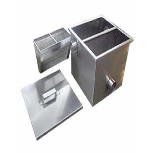 Caixa de gordura com gaveta inox