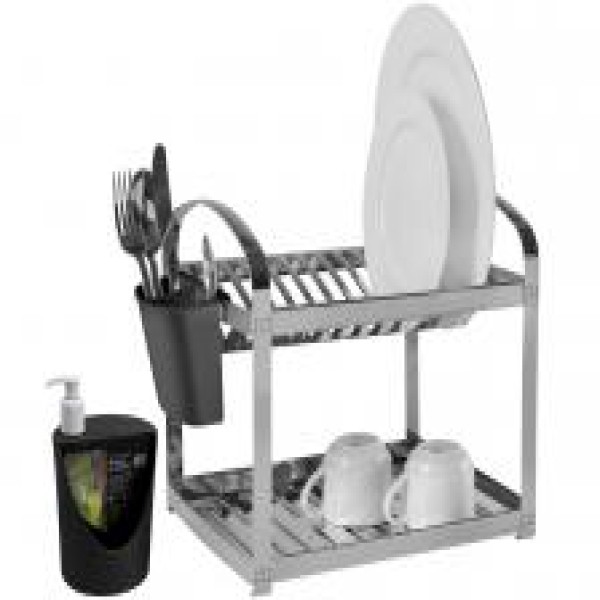 Escorredor de louça inox de parede