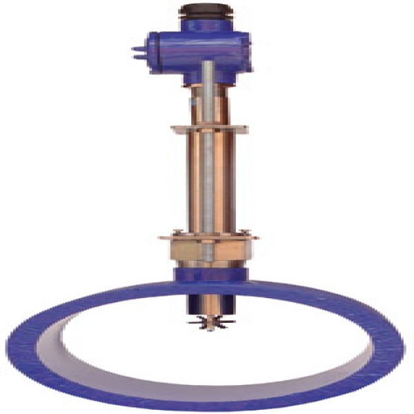 Medidor de vazão tipo turbina por inserção