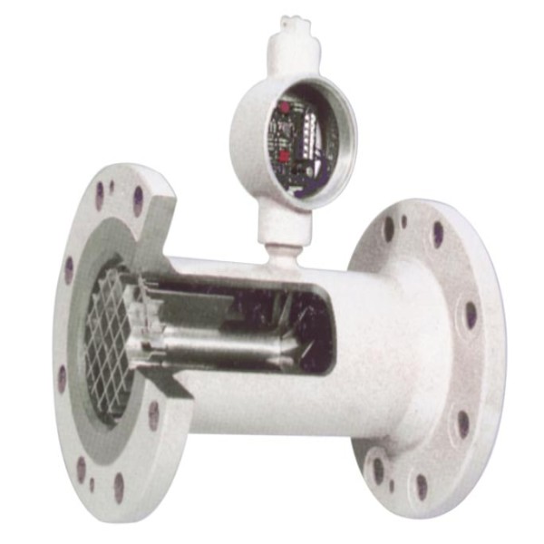 Medidor tipo turbina