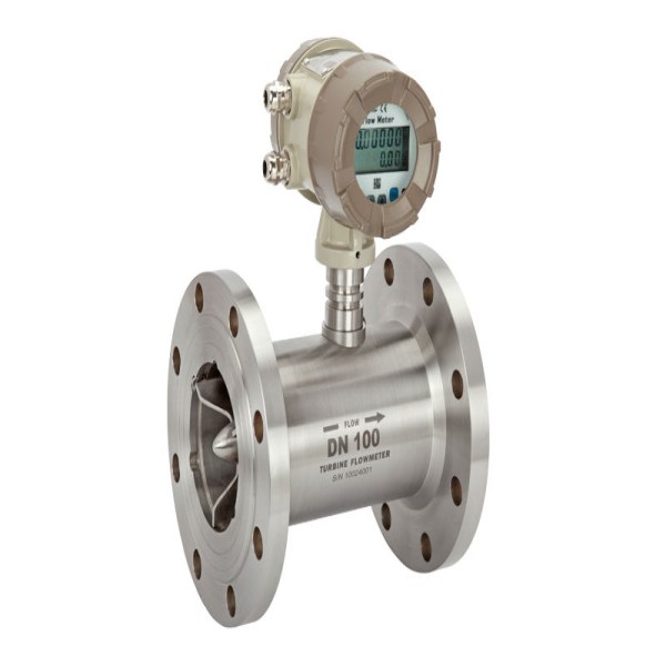 Medidor tipo turbina