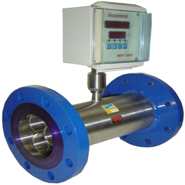 Medidor tipo turbina