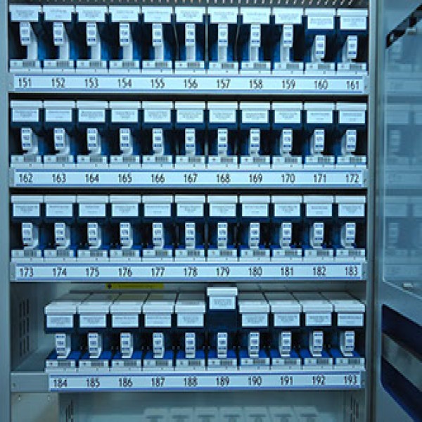 Máquina de emblistar medicamentos