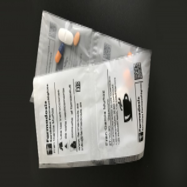 Máquina de emblistar medicamentos