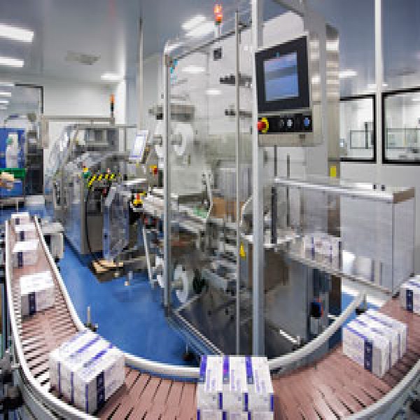 Máquina de emblistar medicamentos