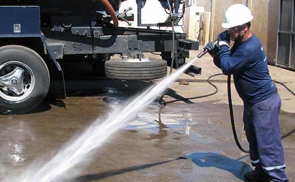 hidrojateamento de alta pressão industrial