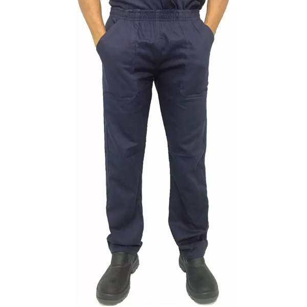 Calça de brim uniforme