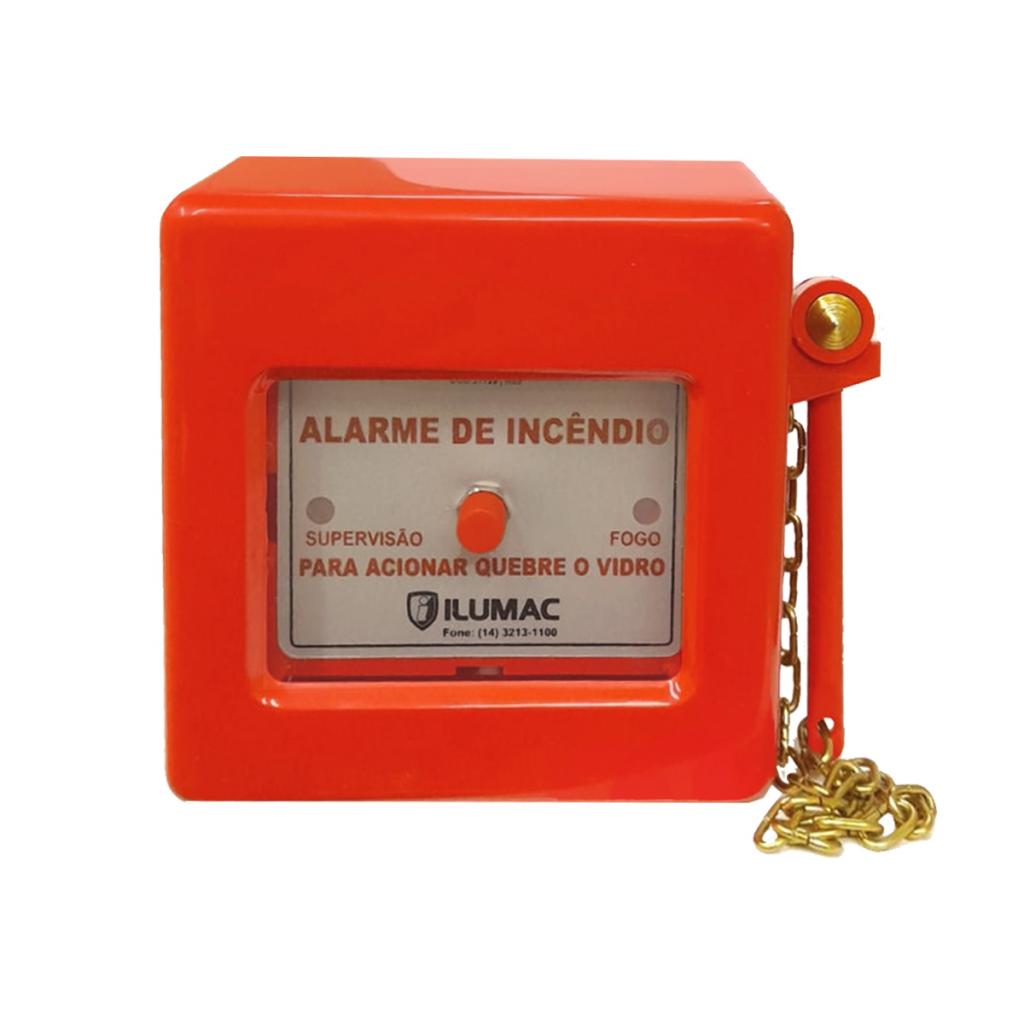acionador de alarme de incêndio