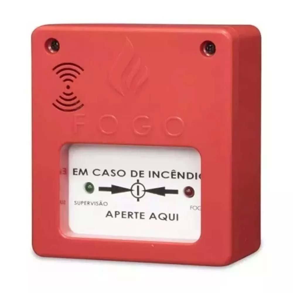 acionador alarme de incêndio