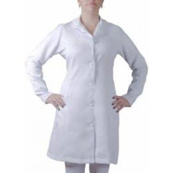 jaleco branco oxford