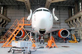 manutenção de aeronaves sp