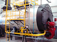 aquecedor de fluido térmico industrial