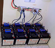 baterias para equipamentos utilizados em trabalho na altura