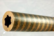válvula de retenção de bronze horizontal