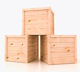 caixa de madeira balsa