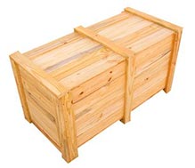 caixa de madeira fumigada para exportação