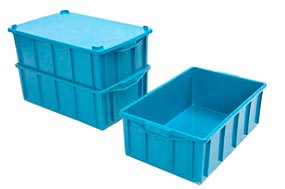 caixas plásticas para lavanderia