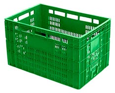 caixa plástica agrícola hortifrúti