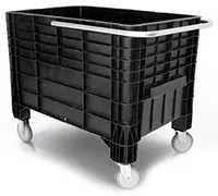 carro coletor plataforma tubular