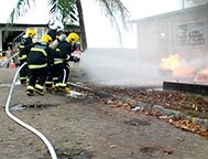 treinamento para bombeiro