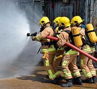 treinamento de prevenção e combate a incendio